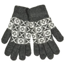 65%OFF レディースカジュアル手袋 Auclair XのとOのニットグローブ - 裏地（女性用） Auclair X's and O's Knit Gloves - Fully Lined (For Women)画像